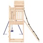 Parque infantil de exterior madera maciza de pino by vidaXL, Swings and play structures - Ref: Foro24-3156943, Price: 237,46 ...