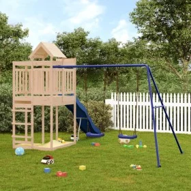 Massives Kiefernholzspielplatz im Freien von vidaXL, Schaukeln und Spielgeräte - Ref: Foro24-3156886, Preis: 309,40 €, Rabatt: %