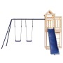 Parque infantil de exterior madera maciza de pino de vidaXL, Columpios y estructuras de juegos - Ref: Foro24-3156886, Precio:...