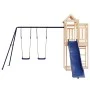 Parque infantil de exterior madera maciza de pino de vidaXL, Columpios y estructuras de juegos - Ref: Foro24-3156886, Precio:...