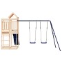Parque infantil de exterior madera maciza de pino de vidaXL, Columpios y estructuras de juegos - Ref: Foro24-3156886, Precio:...