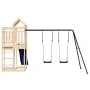 Parque infantil de exterior madera maciza de pino de vidaXL, Columpios y estructuras de juegos - Ref: Foro24-3156886, Precio:...