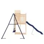 Parque infantil de exterior madera maciza de pino de vidaXL, Columpios y estructuras de juegos - Ref: Foro24-3156886, Precio:...