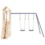 Parque infantil de exterior madera maciza de pino de vidaXL, Columpios y estructuras de juegos - Ref: Foro24-3156946, Precio:...