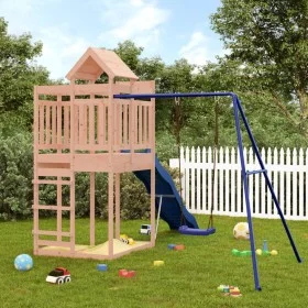 Parque infantil de exterior madera maciza Douglas by vidaXL, Swings and play structures - Ref: Foro24-3156884, Price: 421,41 ...