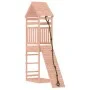 Parque infantil con pared de escalada madera maciza Douglas de vidaXL, Columpios y estructuras de juegos - Ref: Foro24-315689...