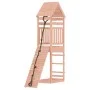 Parque infantil con pared de escalada madera maciza Douglas de vidaXL, Columpios y estructuras de juegos - Ref: Foro24-315689...