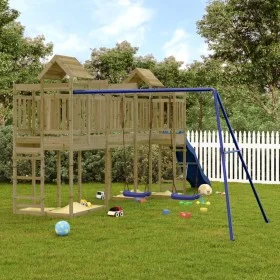Impregnated pine wood outdoor playground by vidaXL, Swings and play structures - Ref: Foro24-3156891, Price: 895,82 €, Discou...