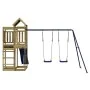 Impregnated pine wood outdoor playground by vidaXL, Swings and play structures - Ref: Foro24-3156888, Price: 454,74 €, Discou...