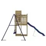 Impregnated pine wood outdoor playground by vidaXL, Swings and play structures - Ref: Foro24-3156888, Price: 454,74 €, Discou...