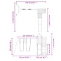 Impregnated pine wood outdoor playground by vidaXL, Swings and play structures - Ref: Foro24-3156888, Price: 460,01 €, Discou...