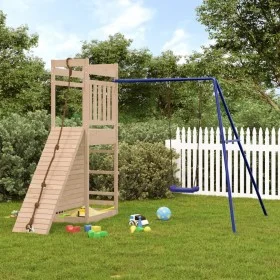 Massives Kiefernholzspielplatz im Freien von vidaXL, Schaukeln und Spielgeräte - Ref: Foro24-3156997, Preis: 318,91 €, Rabatt: %