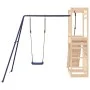 Massives Kiefernholzspielplatz im Freien von vidaXL, Schaukeln und Spielgeräte - Ref: Foro24-3156997, Preis: 236,11 €, Rabatt: %