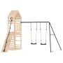 Parque infantil de exterior madera maciza de pino de vidaXL, Columpios y estructuras de juegos - Ref: Foro24-3156925, Precio:...