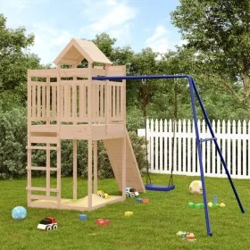 Outdoor playground made of solid pine wood by vidaXL, Swings and play structures - Ref: Foro24-3156877, Price: 428,76 €, Disc...