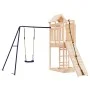 Parque infantil de exterior madera maciza de pino de vidaXL, Columpios y estructuras de juegos - Ref: Foro24-3156877, Precio:...