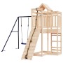 Spielplatz im Freien aus massivem Zirbenholz von vidaXL, Schaukeln und Spielgeräte - Ref: Foro24-3156877, Preis: 321,04 €, Ra...