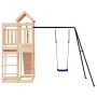 Outdoor playground made of solid pine wood by vidaXL, Swings and play structures - Ref: Foro24-3156877, Price: 428,76 €, Disc...