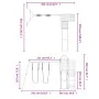 Parque infantil de exterior madera maciza Douglas de vidaXL, Columpios y estructuras de juegos - Ref: Foro24-3156887, Precio:...