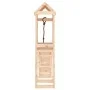 Playhouse with climbing wall solid pine wood by vidaXL, Swings and play structures - Ref: Foro24-3156940, Price: 238,48 €, Di...