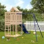 Spielplatz im Freien aus massivem Kiefernholz von vidaXL, Schaukeln und Spielgeräte - Ref: Foro24-3156883, Preis: 300,48 €, R...