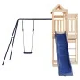 Spielplatz im Freien aus massivem Kiefernholz von vidaXL, Schaukeln und Spielgeräte - Ref: Foro24-3156883, Preis: 300,48 €, R...