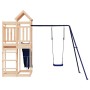 Spielplatz im Freien aus massivem Kiefernholz von vidaXL, Schaukeln und Spielgeräte - Ref: Foro24-3156883, Preis: 305,39 €, R...