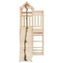 Spielplatz mit Kletterwand aus massivem Kiefernholz von vidaXL, Schaukeln und Spielgeräte - Ref: Foro24-3156874, Preis: 258,5...