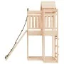 Playground with climbing wall solid pine wood by vidaXL, Swings and play structures - Ref: Foro24-3156874, Price: 349,15 €, D...