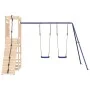 Solid pine wood outdoor playground by vidaXL, Swings and play structures - Ref: Foro24-3157030, Price: 296,47 €, Discount: %