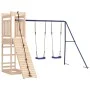Solid pine wood outdoor playground by vidaXL, Swings and play structures - Ref: Foro24-3157030, Price: 296,47 €, Discount: %