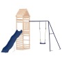 Spielplatz im Freien aus massivem Kiefernholz von vidaXL, Schaukeln und Spielgeräte - Ref: Foro24-3156928, Preis: 242,68 €, R...