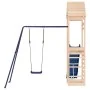 Solid pine wood outdoor playground by vidaXL, Swings and play structures - Ref: Foro24-3156928, Price: 323,46 €, Discount: %