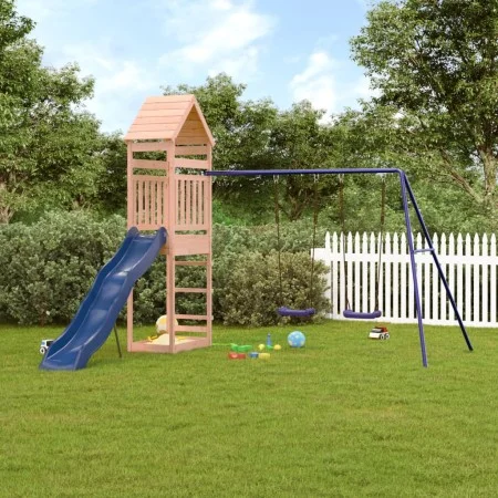 Outdoor solid Douglas wood playground by vidaXL, Swings and play structures - Ref: Foro24-3156911, Price: 312,72 €, Discount: %