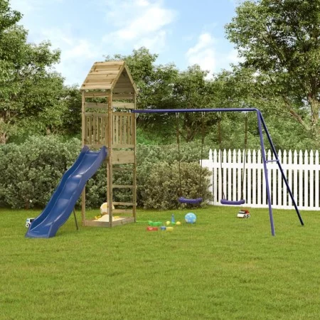 Impregnated pine wood outdoor playground by vidaXL, Swings and play structures - Ref: Foro24-3156912, Price: 329,89 €, Discou...