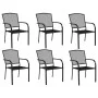 Juego de comedor de jardín 7 piezas acero gris antracita de vidaXL, Conjuntos de jardín - Ref: Foro24-3187973, Precio: 490,64...