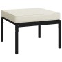 9-piece steel garden furniture set with sand-colored cushions by vidaXL, Garden sets - Ref: Foro24-3187960, Price: 860,83 €, ...