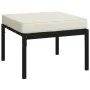 9-piece steel garden furniture set with sand-colored cushions by vidaXL, Garden sets - Ref: Foro24-3187960, Price: 819,00 €, ...