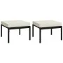 6-piece steel garden furniture set with sand-colored cushions by vidaXL, Garden sets - Ref: Foro24-3187955, Price: 473,36 €, ...