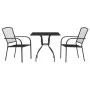 3-teiliges Garten-Essset aus anthrazitgrauem Stahl von vidaXL, Gartensets - Ref: Foro24-3187965, Preis: 204,97 €, Rabatt: %