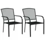 3-teiliges Garten-Essset aus anthrazitgrauem Stahl von vidaXL, Gartensets - Ref: Foro24-3187965, Preis: 204,97 €, Rabatt: %