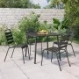 5-piece anthracite gray steel garden dining set by vidaXL, Garden sets - Ref: Foro24-3187988, Price: 274,31 €, Discount: %