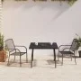 Anthracite gray steel 3-piece garden dining set by vidaXL, Garden sets - Ref: Foro24-3187967, Price: 210,89 €, Discount: %