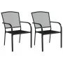 Anthracite gray steel 3-piece garden dining set by vidaXL, Garden sets - Ref: Foro24-3187967, Price: 210,89 €, Discount: %