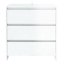 Weißer Hochglanz-Sperrholz-Sideboard 70x41x75 cm von vidaXL, Sideboards - Ref: Foro24-809752, Preis: 85,81 €, Rabatt: %