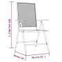 5-teiliges Garten-Essset aus anthrazitgrauem Stahl von vidaXL, Gartensets - Ref: Foro24-3187982, Preis: 318,35 €, Rabatt: %
