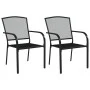 3-teiliges Garten-Essset aus anthrazitgrauem Stahl von vidaXL, Gartensets - Ref: Foro24-3187969, Preis: 212,00 €, Rabatt: %