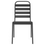 5-piece garden dining set in anthracite grey steel by vidaXL, Garden sets - Ref: Foro24-3187991, Price: 333,10 €, Discount: %