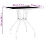 Juego de comedor de jardín 5 piezas acero gris antracita de vidaXL, Conjuntos de jardín - Ref: Foro24-3187966, Precio: 302,03...