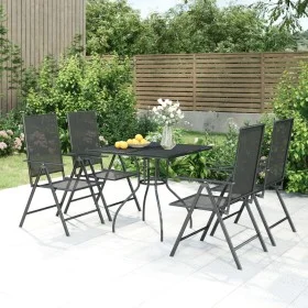 5-piece anthracite gray steel garden dining set by vidaXL, Garden sets - Ref: Foro24-3187976, Price: 287,35 €, Discount: %